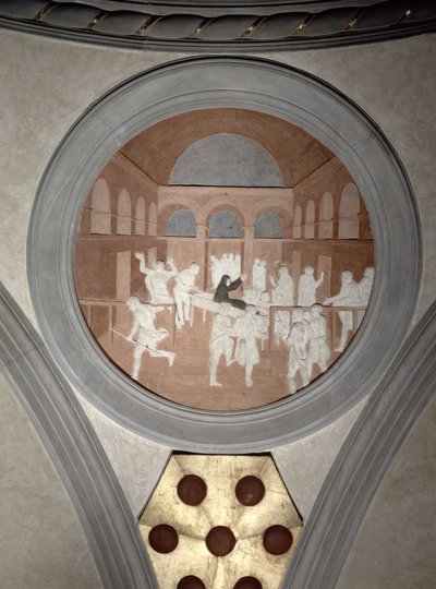 La resurrezione di Drusiana (medaglione) da Donatello
